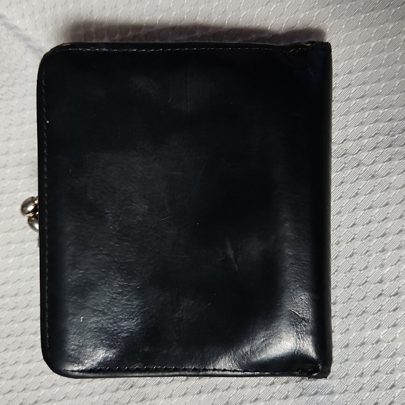COPY - COACH VINTAGE WALLET COIN CASE IN BLACK - Picture 1 of 8